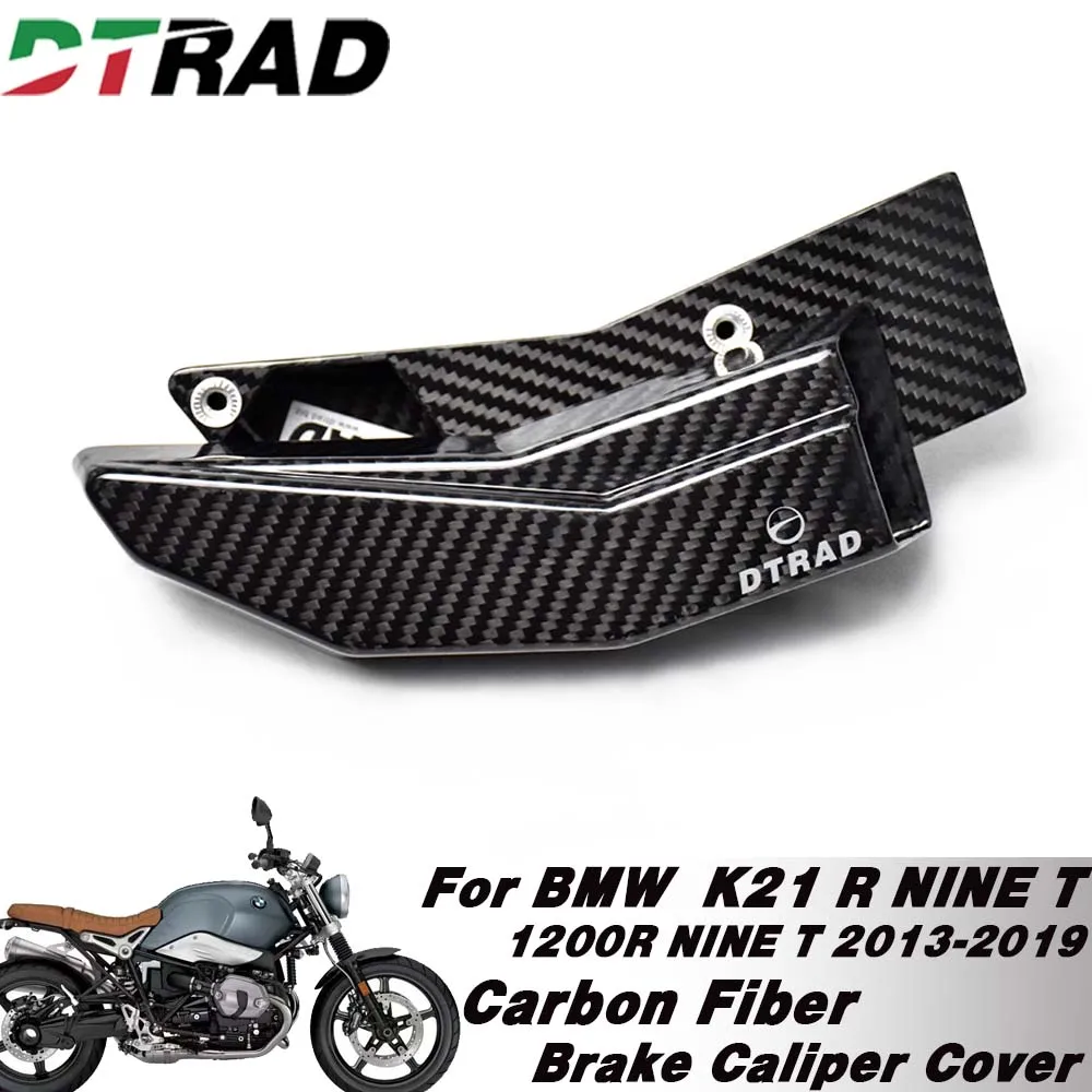 Motorcycle Carbon Fiber Front Brake Caliper Cover Cooler Air Cooling Ducts For BMW 1200R NINE T 2013-2019 K12R NINE T 2013-2018