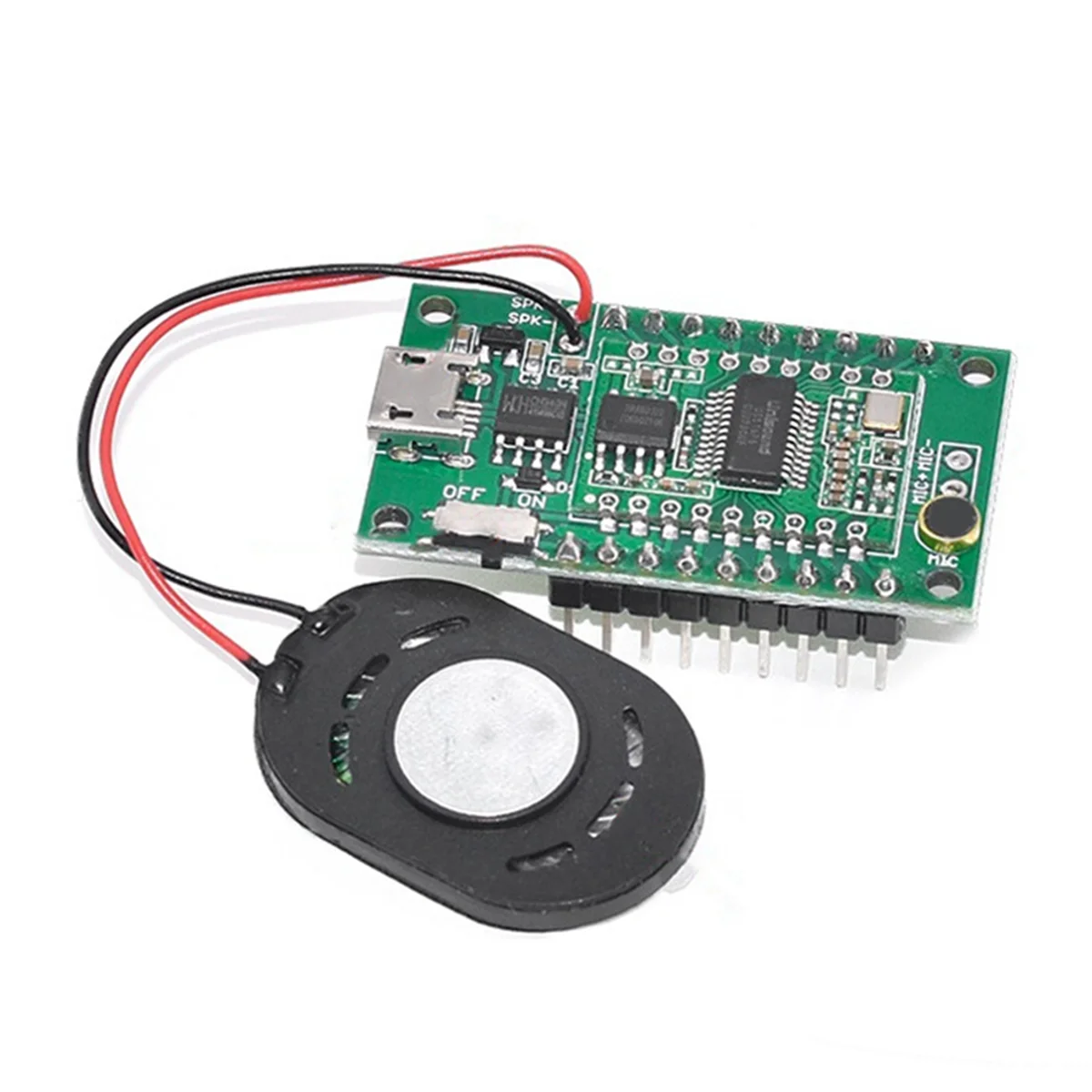 AI Intelligent Voice Recognition Development Board Offline Voice Control Support Custom Voice for Relay LED Lights