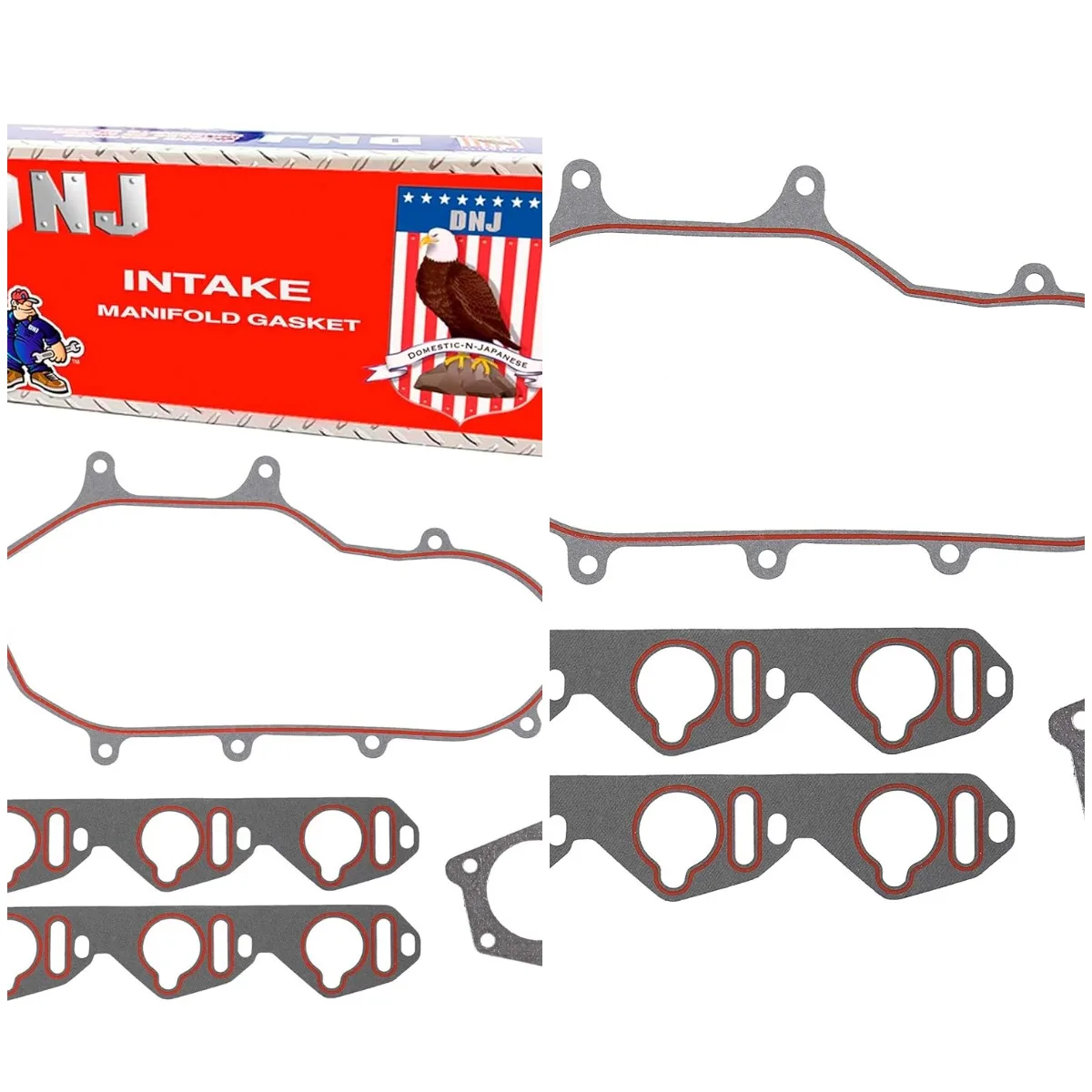 

Комплект прокладок впускного коллектора IG655 для Nissan Frontier Xterra 3.3L V6 12V SOHC 3275cc 2001-2004 гг.