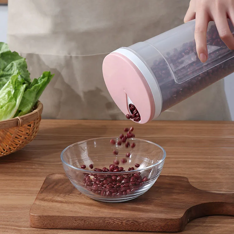 

Empty Noodle Storage Box Miscellaneous Grain Noodle Storage Tank Plastic Airtight Food Grade Sealed Container Storage Tube
