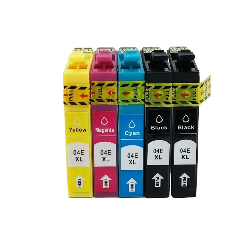 T04E1 T04E2 T04E3 T04E4 Ink Cartridges for Epson T04E  Compatible with Expression Home XP-2101 XP-4101  Printer