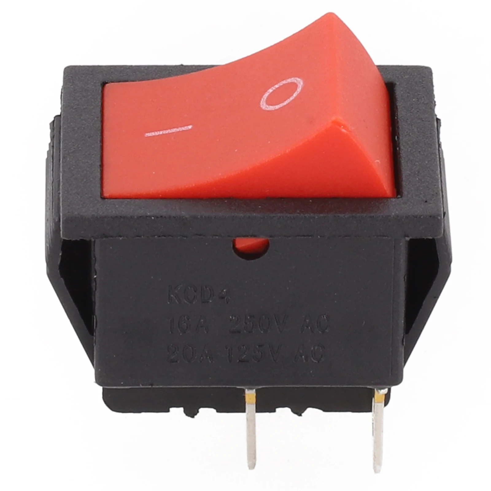 KCD4 Boat Shaped Switch High-Power Power Button  4-Pin Red Light 31 * 25MM16A Electric Equipment Accessories