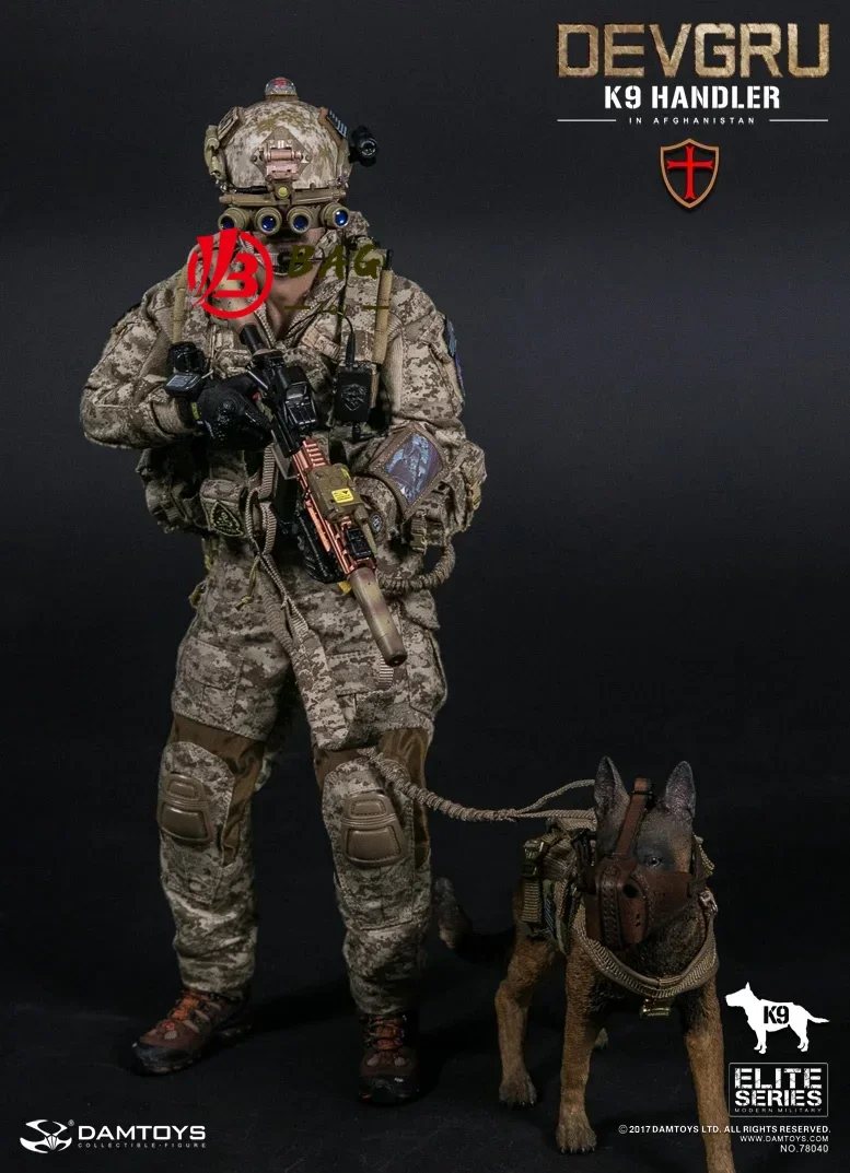 1/6 Action Figures Model DAMTOYS DAM78040 US Navy SEAL DEVGRU K9