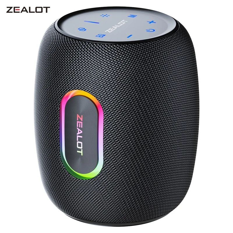 

ZEALOT S64 50W Portable Speakers Bass Subwoofer Wireless IPX6 Waterproof TWS 14400mAh Outdoor Speaker Heavy Bass Sound Box