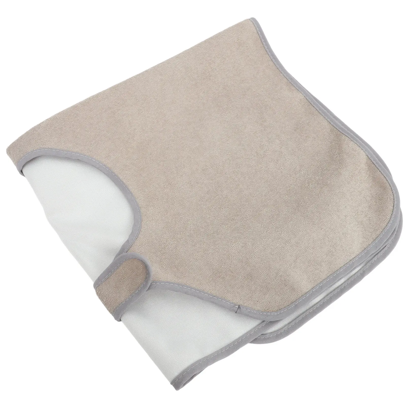 Cloth Senior Bib for Eating Adult Washable Bib Elderly Men Women Bedridden Patient Food Saliva Absorption Dining Clothing