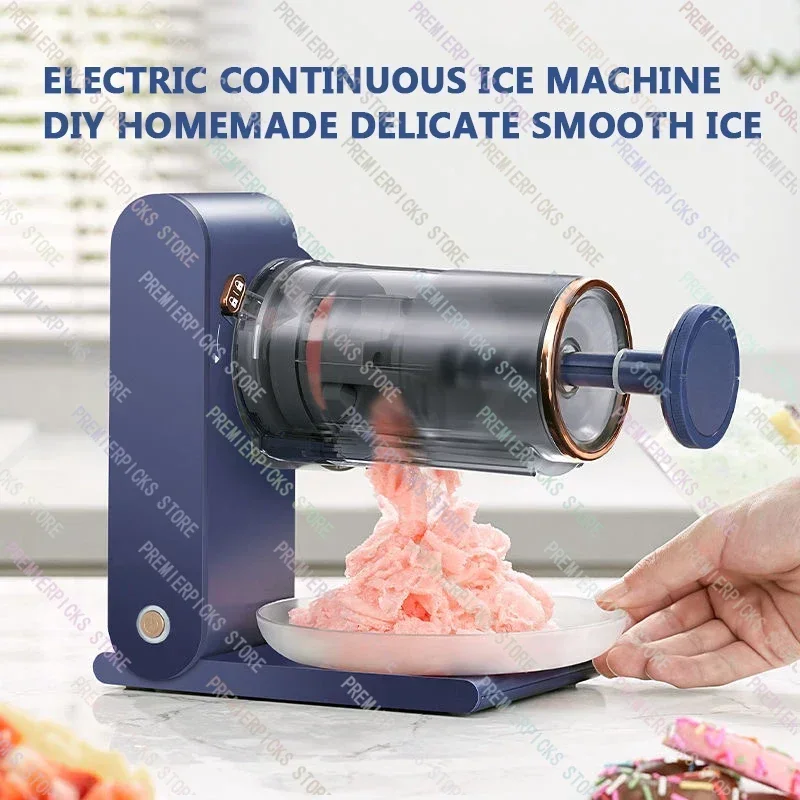 Home Diy Smoothie Machine Rechargeable Snowflake Ice Mini Fully Automatic  Cream