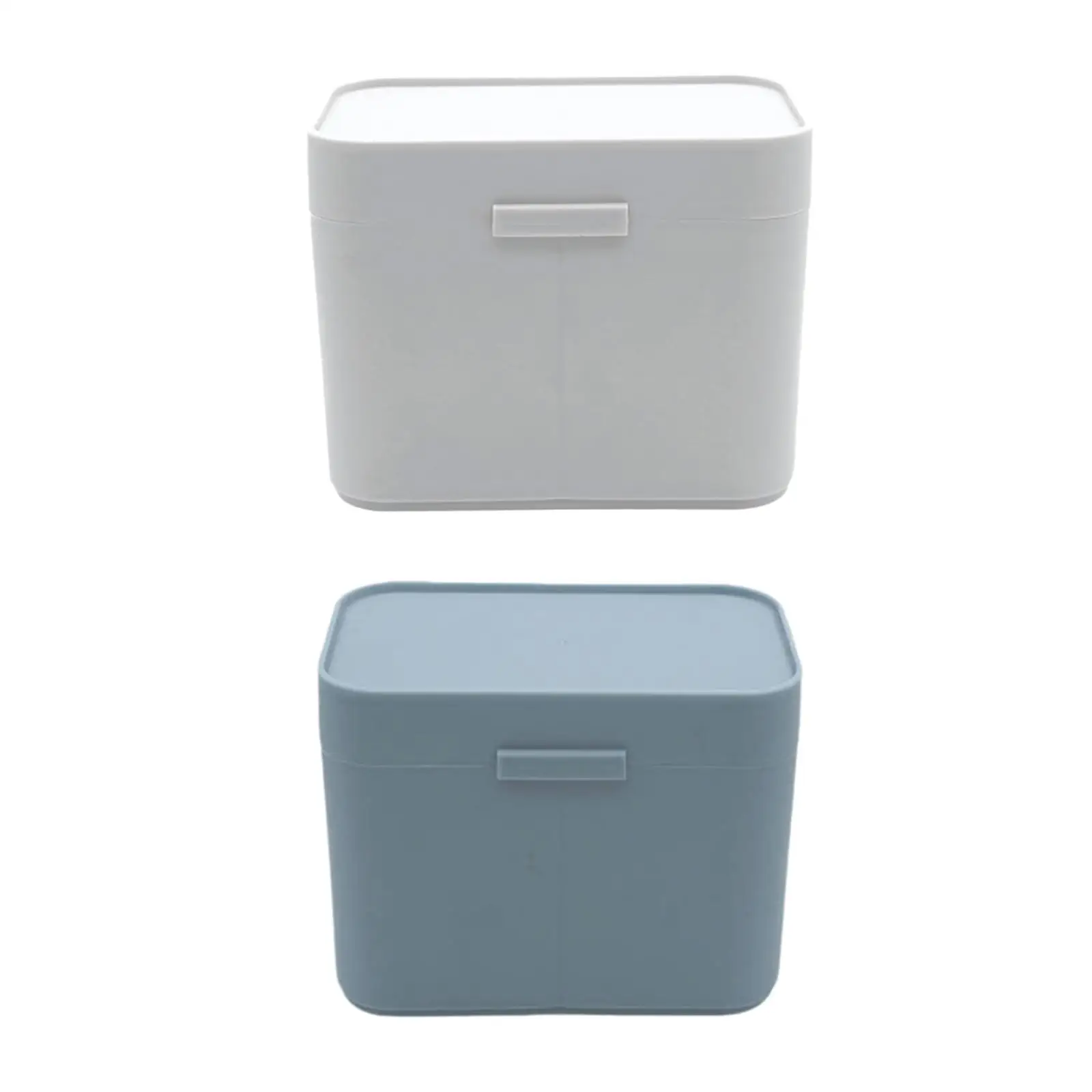 علبة تخزين لحامل الكرة والأعواد القطنية، صندوق كرات أعواد القطن للقطن