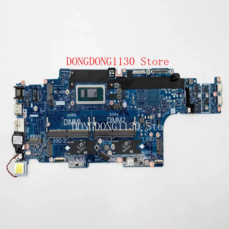Placa base para ordenador portátil D LA-L591P para Dell Latitude 5430 placa base para portátil 03G0RF 0260KT con Core i3 i5 i7-12th Gen placa base para ordenador portátil