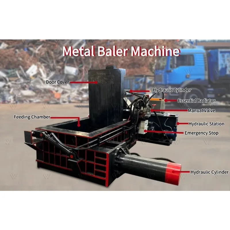 

YG Customized Aluminum Scrap Briquetting Machine, Tilting Discharge, Size Customizable