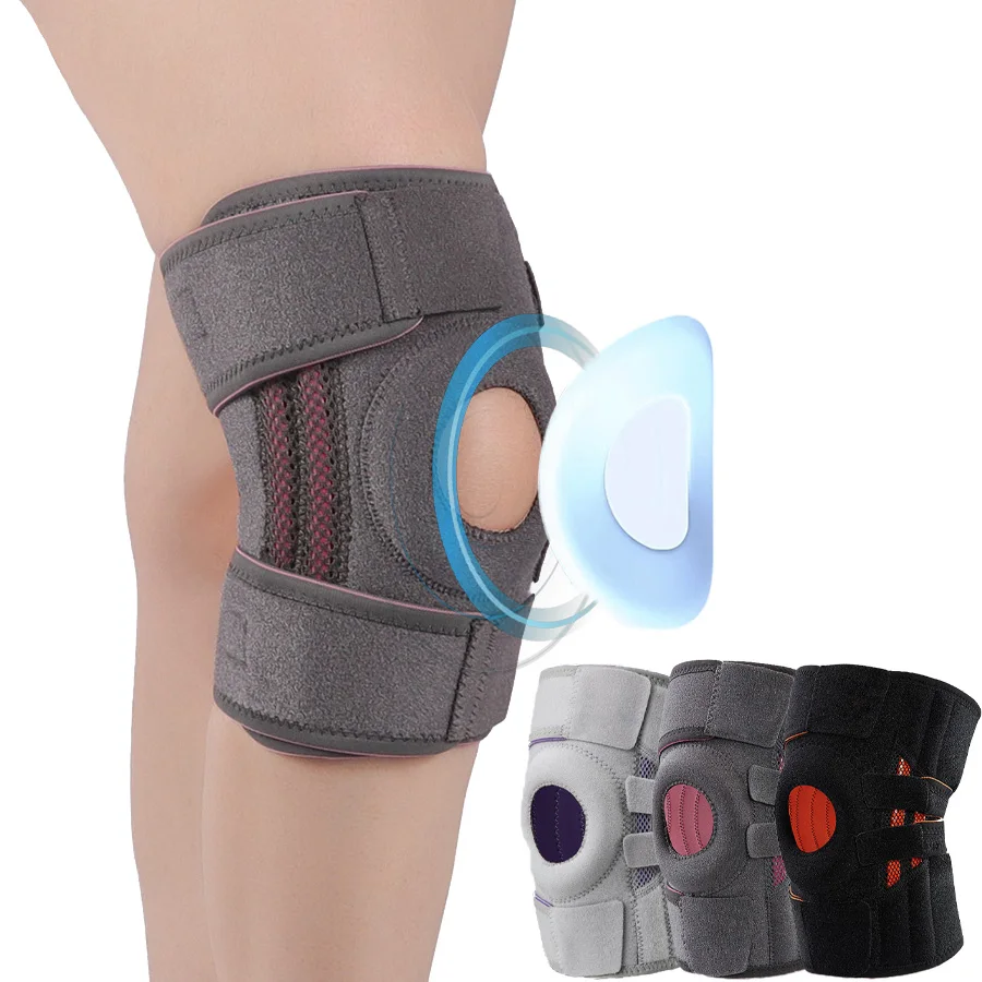 Adjustable Patellar Hinge Knee Brace for Men & Women, Ideal for Meniscus Injury Recovery, Durable Support for Joint Pain Relief