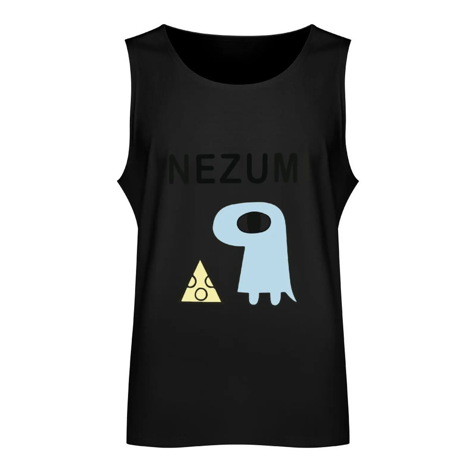 Nezumi - Nichijou Tank Top sleeveless Men's t-shirts Man gym clothes