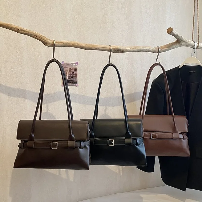 

Classic Designer Paris Fashion Women's Crossbody Bag High-End Simple Vintage Large Capacity Diaper Bag Luxury Shopper