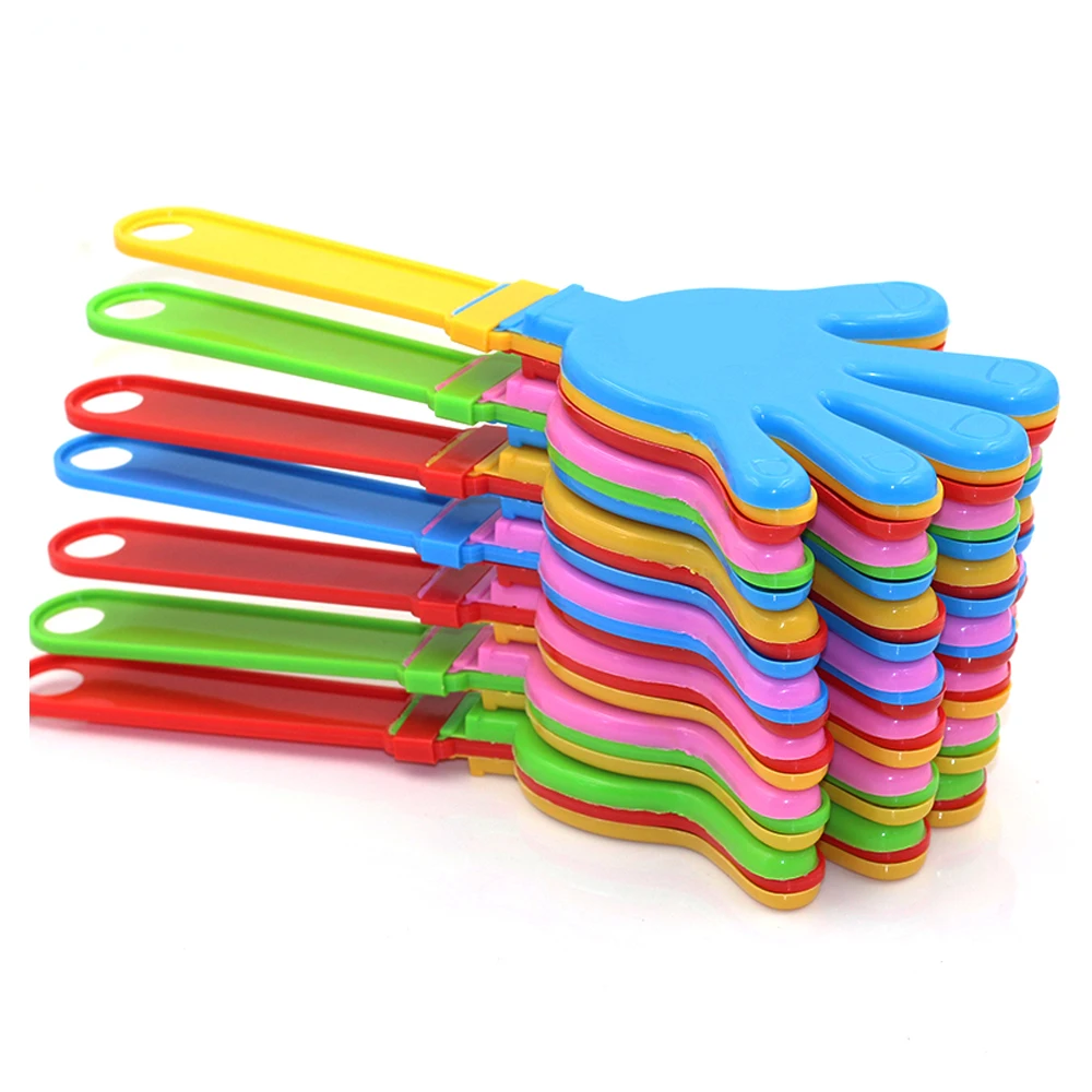 10/20x اليد كلابر الدعامة الأطفال النخيل التصفيق الهتاف هدية عيد ميلاد حفلة التصفيق اللعب 19 سنتيمتر 24 متر 28 سنتيمتر مشجعي كرة القدم الهتاف الدعامة