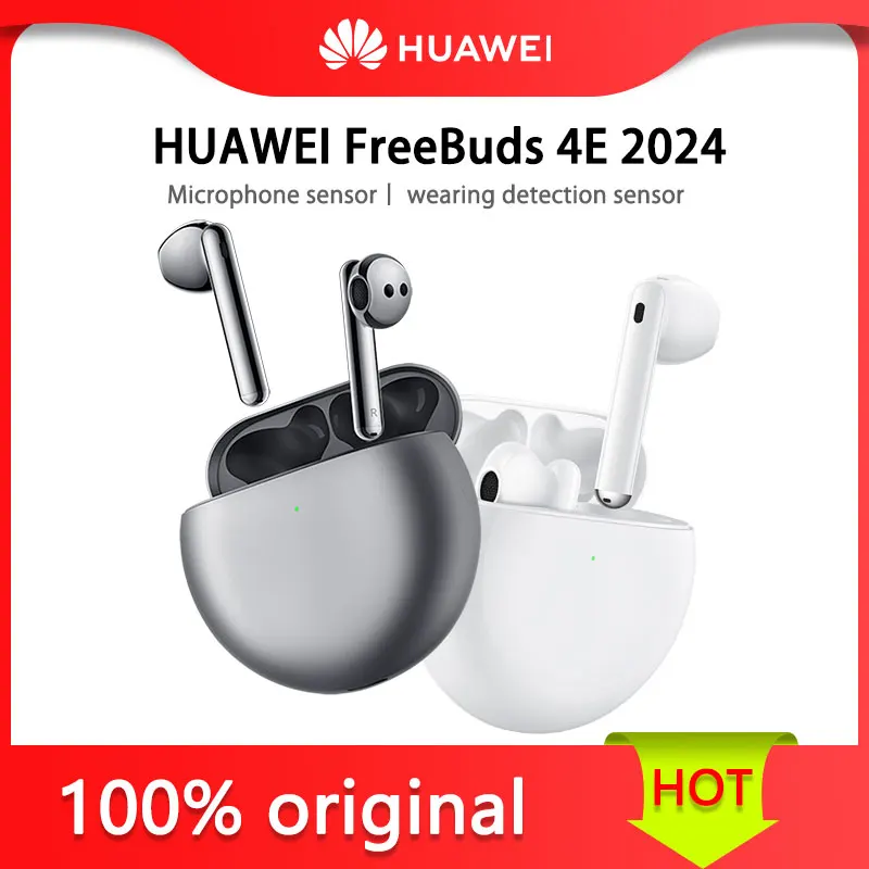 HUAWEI FreeBuds 4E 2024 Bluetooth 5.2 microphone sensor, wearing detection sensor