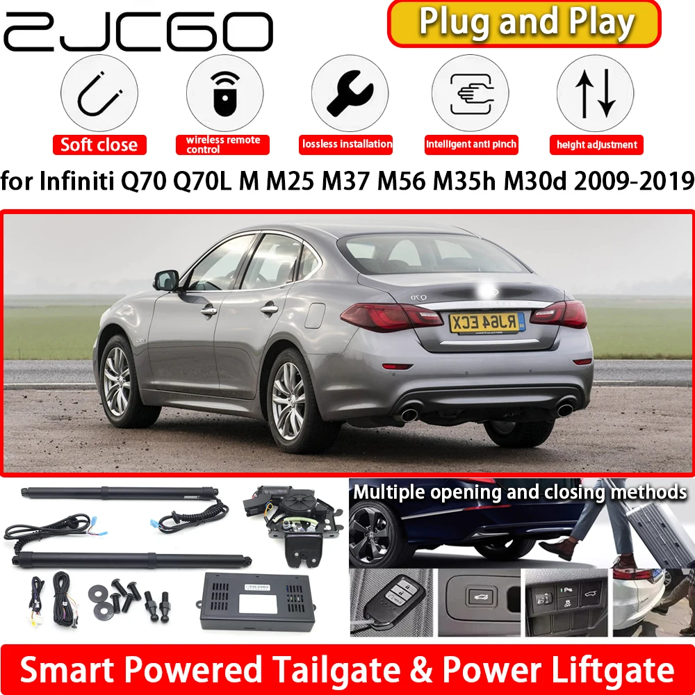 

for Infiniti Q70 Q70L M M25 M37 M56 M35h M30d 2009-2019 Automatic Electric Powered Tailgate Power Liftgate Tail Gate Lift Kit