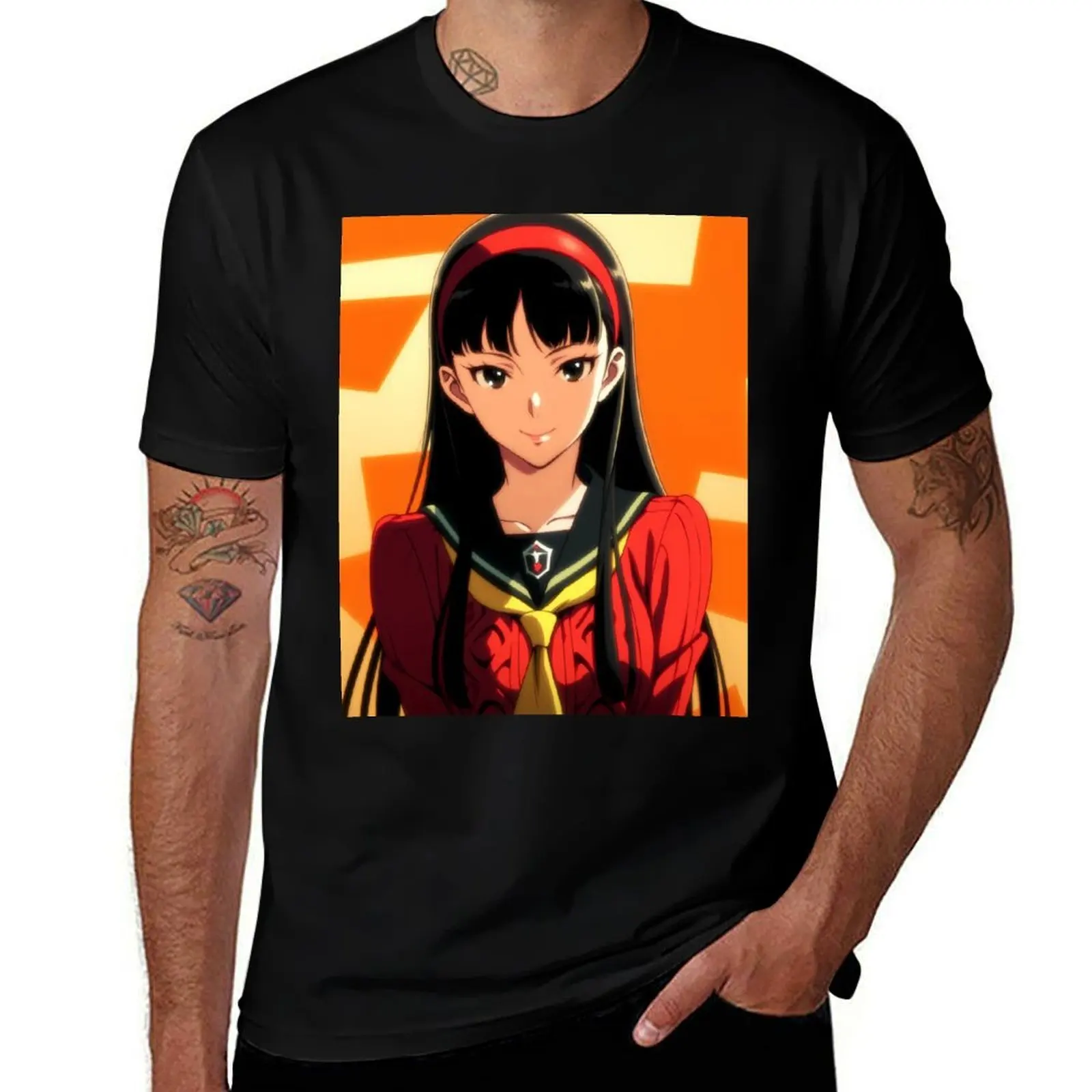 

Yukiko Amagi - 13 T-Shirt cotton man t-shirts anime Aesthetic clothing luxury t-shirt mens cotton t shirts