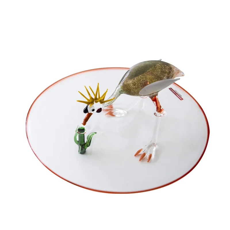 LYJ1 Guansong Chicken Dining Plate Decoration Water Bottle Decanter Wine Set