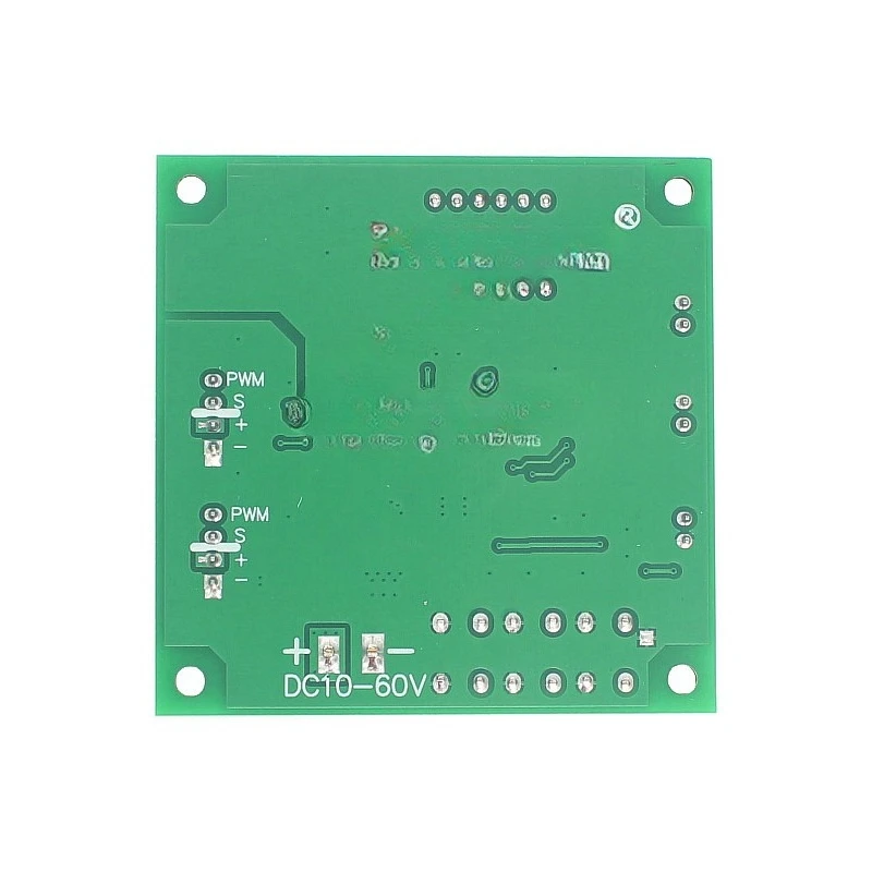 Fan temperature control governor, two-way four-wire PWM fan 12V24V48V temperature and speed display stop alarm