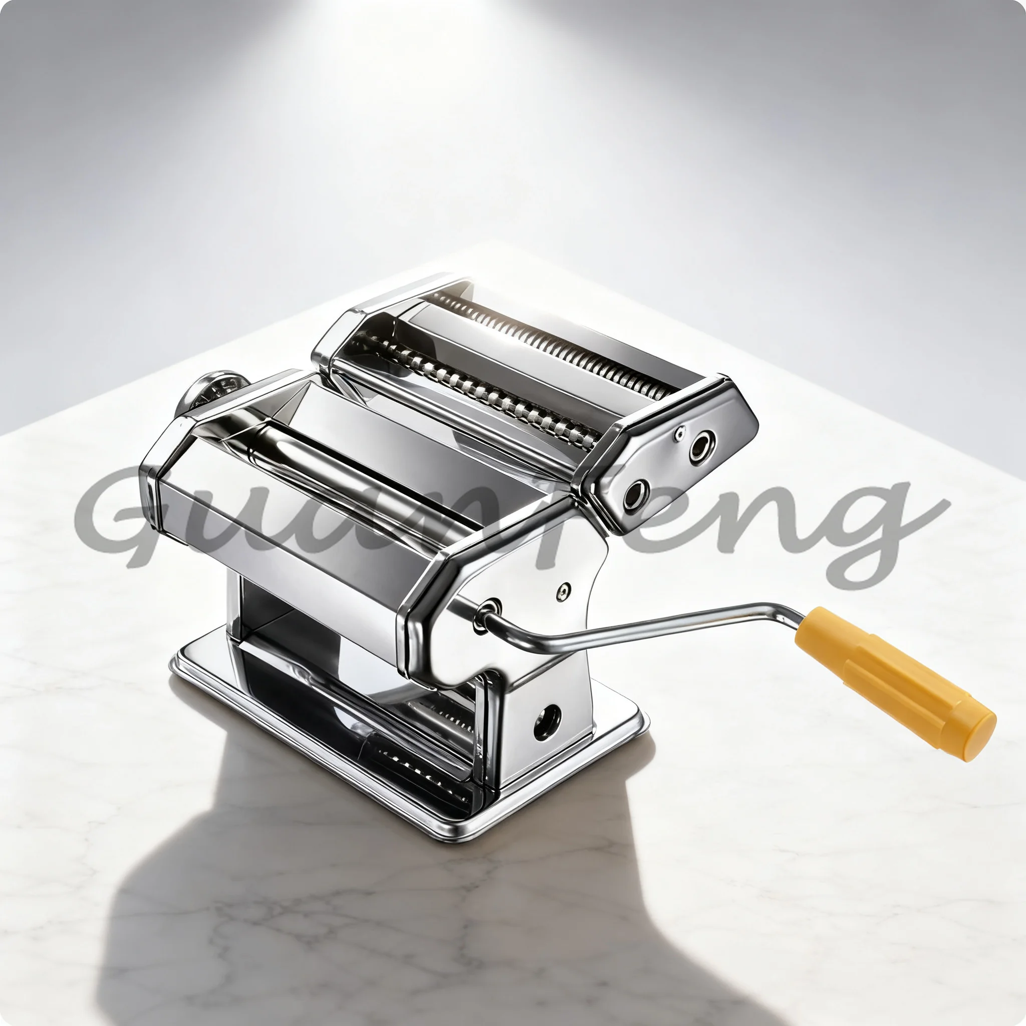 Household Manual Pasta Making Machine, Compact Rust Proof Pasta Roller, Food Grade Noodle Maker for Home Kitchen Chef