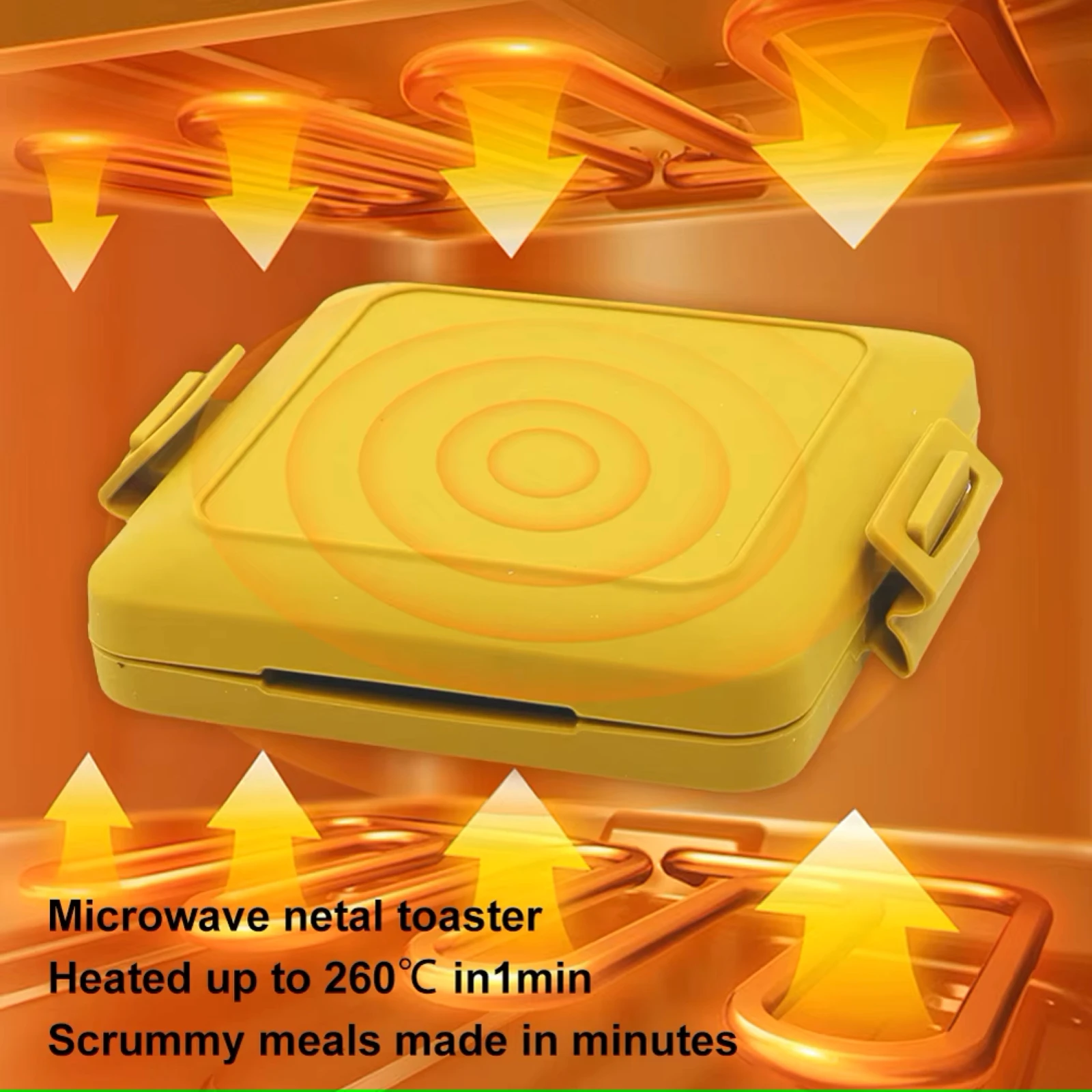 Microwave Sandwich Maker No Electricity Micro Oven Toast Maker Time Saving Microwave Oven Breakfast Machine for Sandwich Toaster