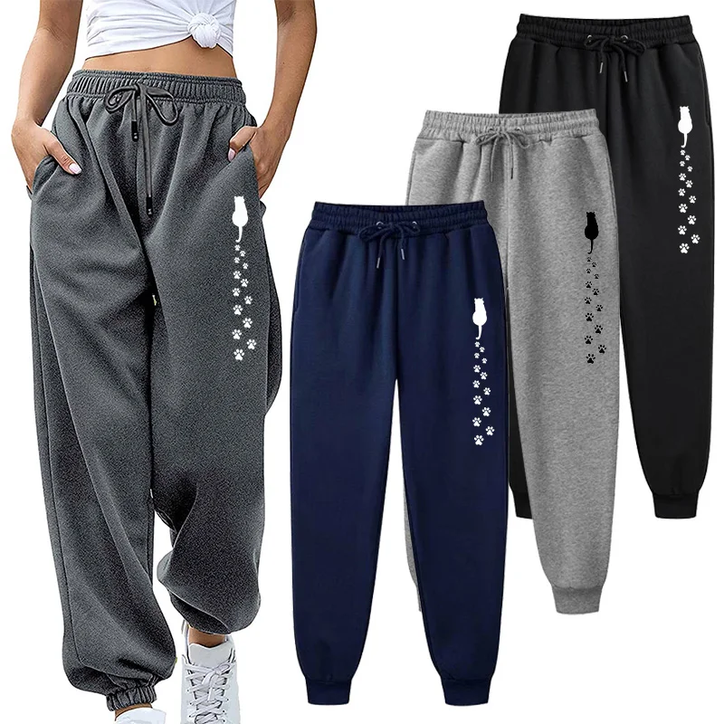 

Women Casual Pants Soft Joggers Fitness Sweatpants Comfortable Trousers Womens Fashion Baggy Pants