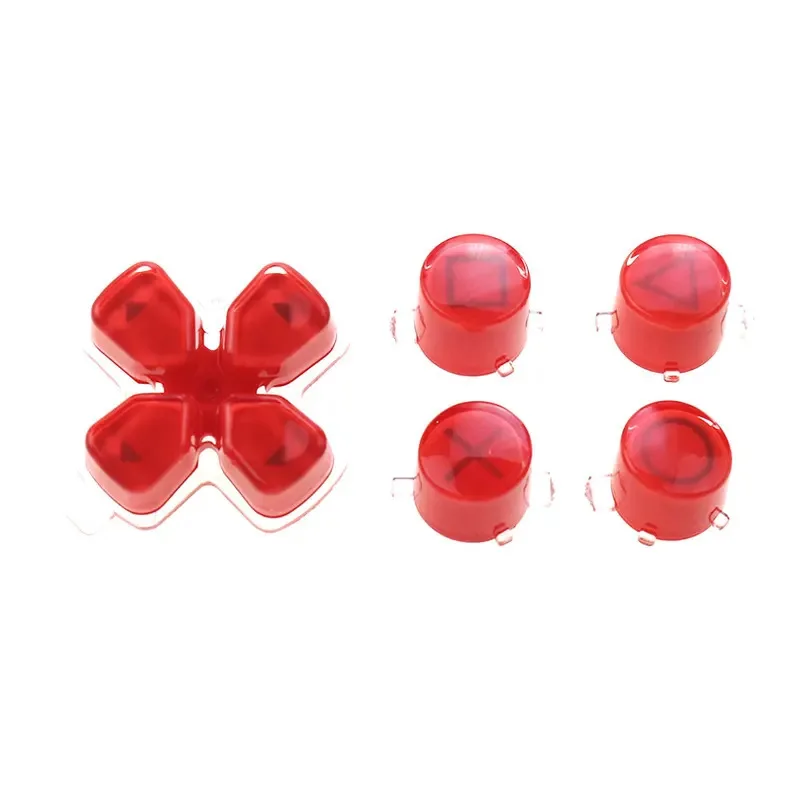 D-pad Move Action Cross Dpad Key ABXY مجموعة أزرار إصلاح جزء استبدال لسوني Dualsense 5 PS5 تحكم غمبد الملحقات #5