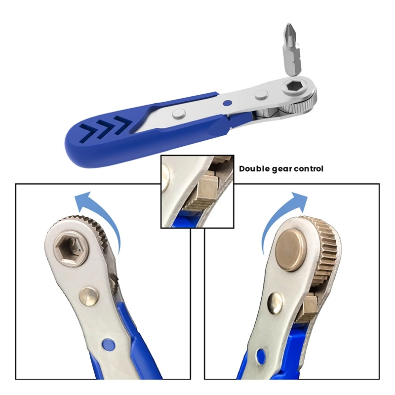 22In1 Professional Ratcheting ไขควงชุด 36 ฟัน MINI RATCHET ประแจ,LOW PROFILE RATCHET ไขควงมุมขวาทนทาน