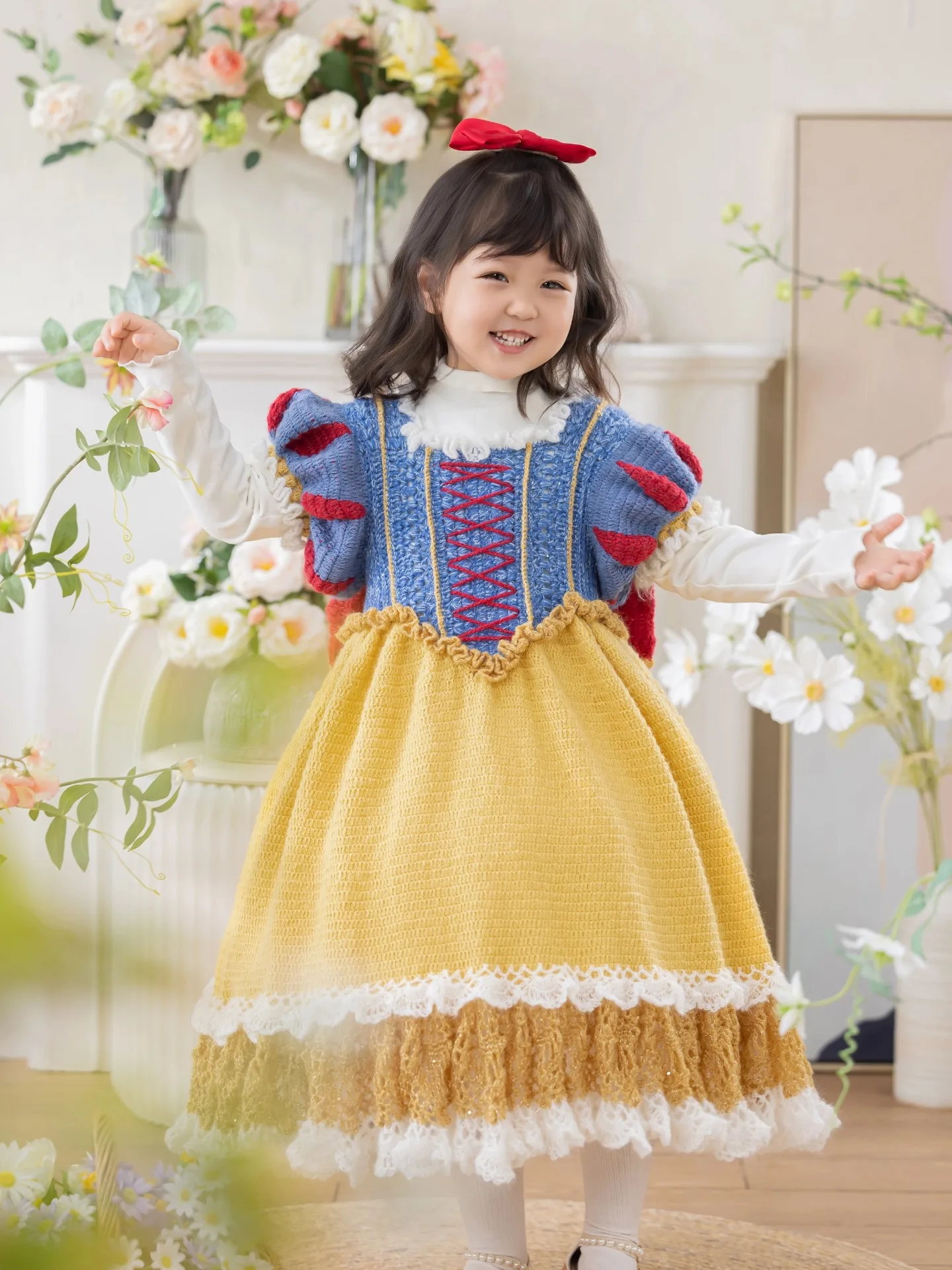 nouveau-kit-de-materiel-pour-jupe-d'hiver-blanche-faite-main-pour-maman-avec-pelote-de-fil-a-crocheter-diy-tissu-doux-tricote-a-la-main-pour-jupe-parent-enfant