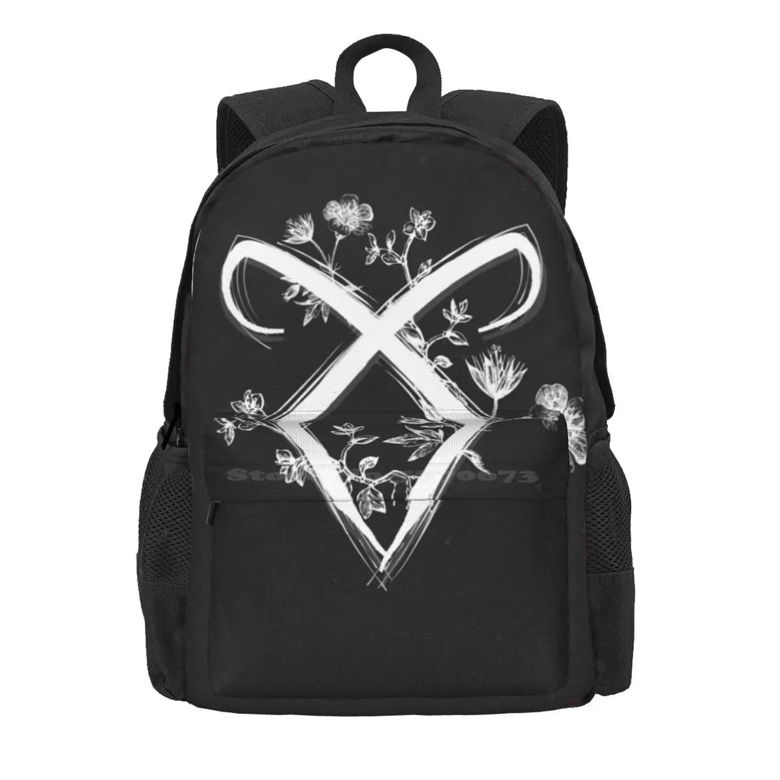 Angelic Rune Hot Sale Schoolbag Backpack Fashion Bags Angelic Rune Clary Fray Jace Wayland Clace The Mortal Instruments City Of