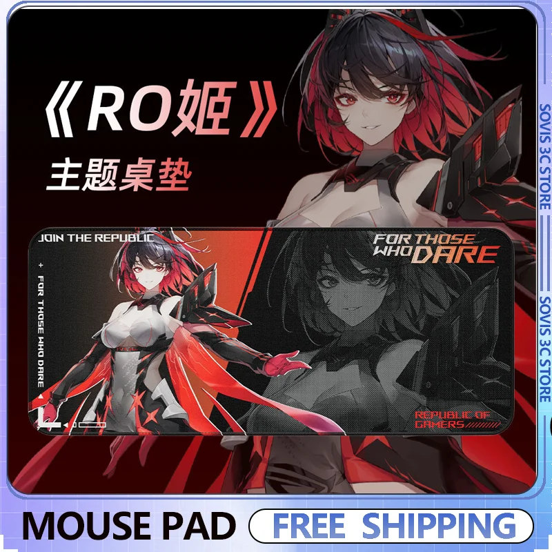 

Snow Dance Warrior Theme Gaming Mouse Pad Rubber fps Esports Customizable Large Anime Mousepad Office Desktop Keyboard Accessory