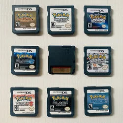 Pokémon Expedition Series NDS cartuchos de juego Pokemon blanco 2 corazón oro negro 2 increíble laberinto juego en inglés NDS/3DS