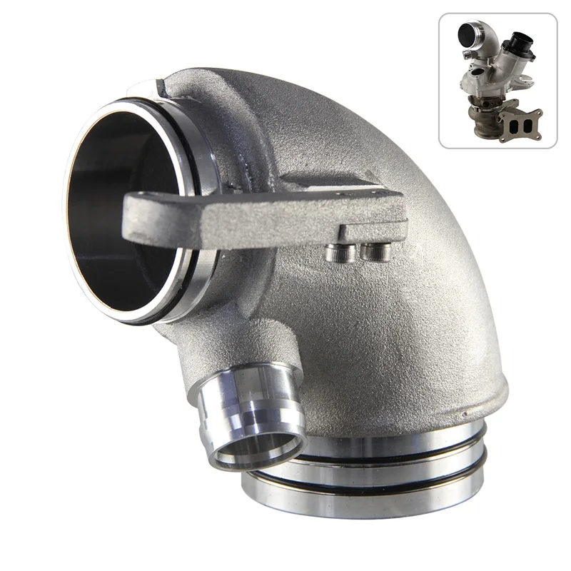 High Flow Inlet Turbo Elbow Pipe For Golf R MK7 GTI  Audi  TT/TTS A3 S3 8V MK3 Skoda Octavia VRS Seat Leon Cupra