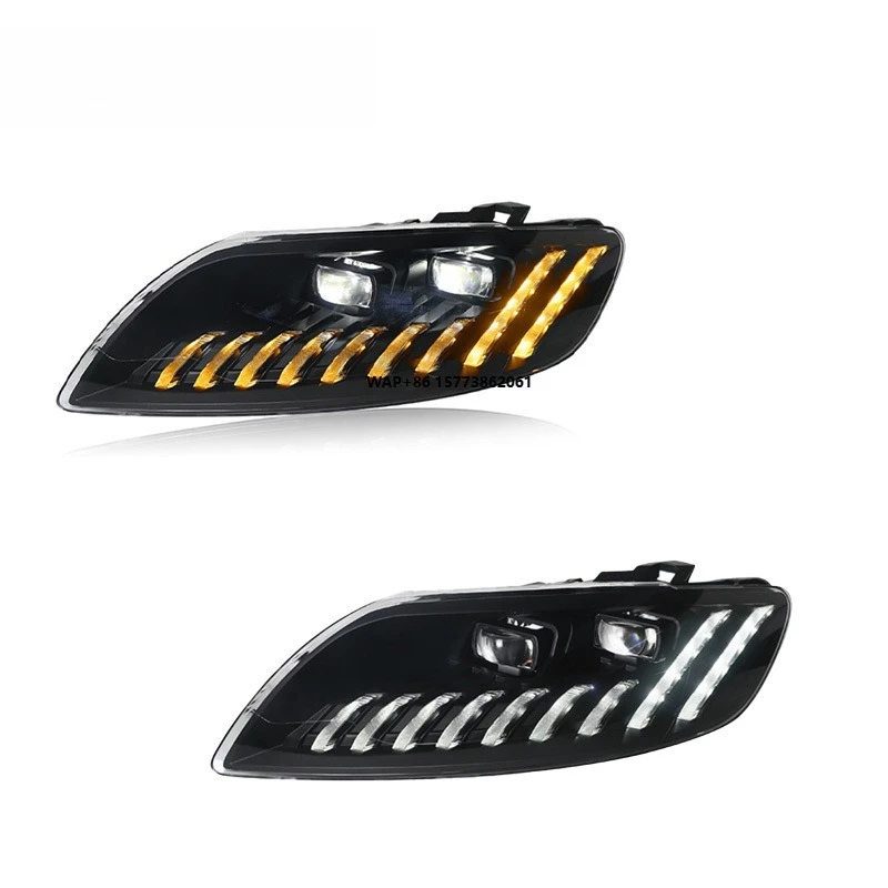 

2 Unit LED Headlights Car Accessories Suitable for Auto Lighting Systems 06-15 Q7 Modified Q8 Car Led Lights