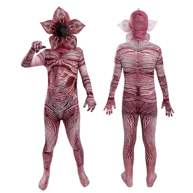 Halloween Horror Cosplay Bio Zombie Parody Dance Party Man Eating Flower Jumpsuit Strange Storys Lifelike Fashion Popular Toys