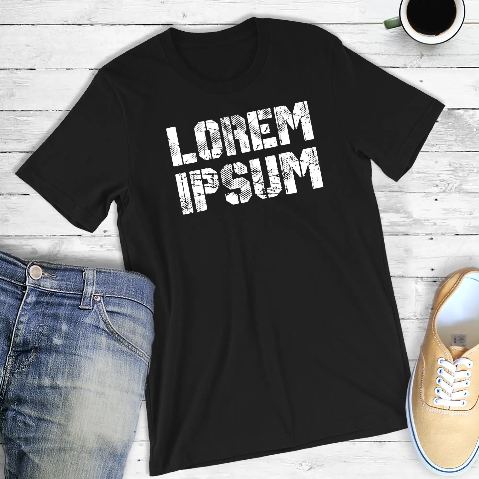 

Design Lorem Ipsum T Shirt for Designer Web Typography Funny Writer