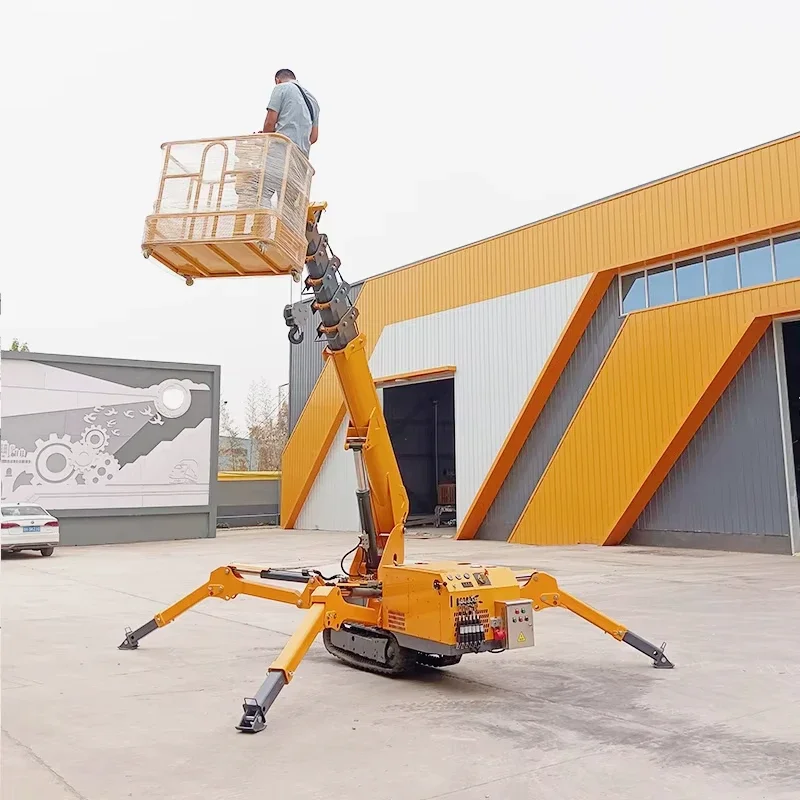 Multi-Functional Mini Crawler Spider Crane - Forklift/Drill/Hammer Attachments OEM Customization Available Dealer Price