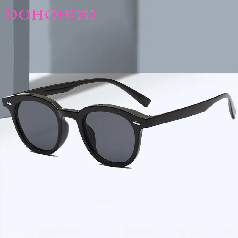 

Vintage Luxury Rice Nail Decorate Small Oval Women's Sunglasses Designer Brand Men Sunglass Outdoor Travel Drive Eyewear UV400