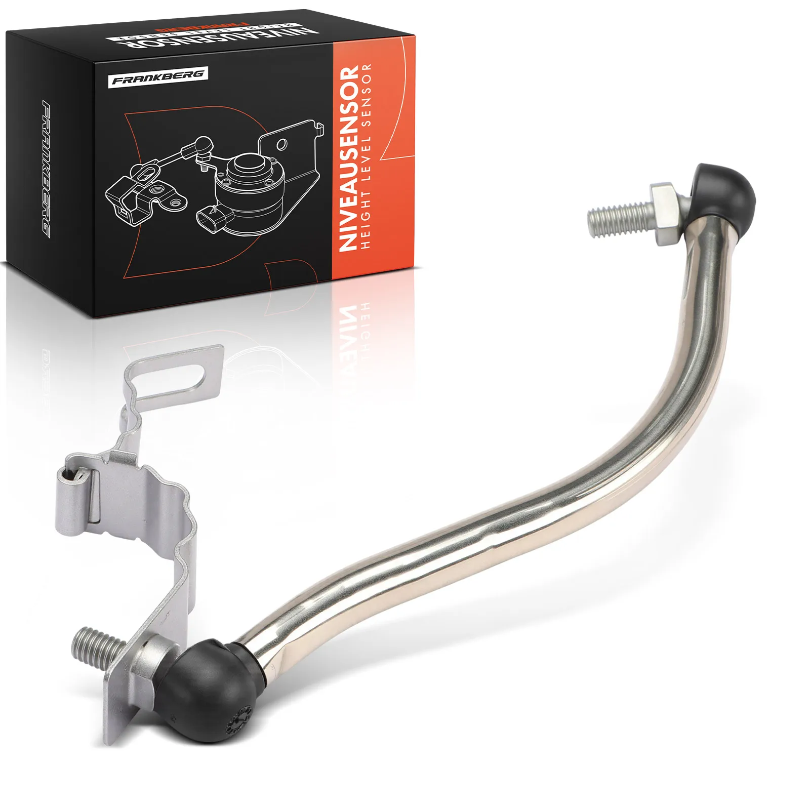 Frankberg 1x Sensor Luchtvering Niveau voor links of rechts voor BMW X3 F25 X4 F26 2.0L 3.0L 2010-2018 37146787167