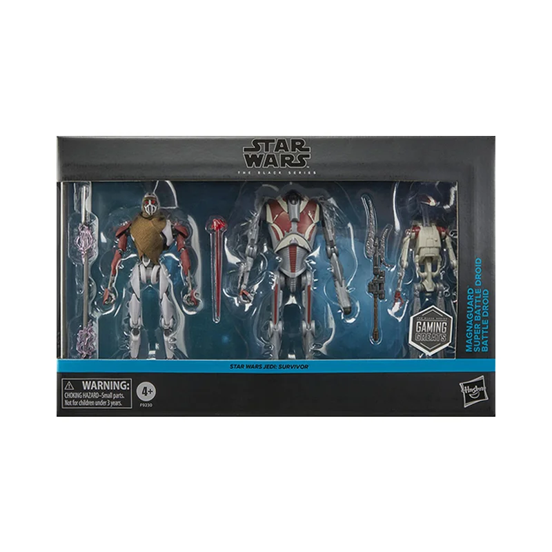 Hasbro Star Wars Jedi Survivor 3-Pack Magnaguard Super Battle Droid Battle Droid Original Action Figure Model Toy Gift Collect