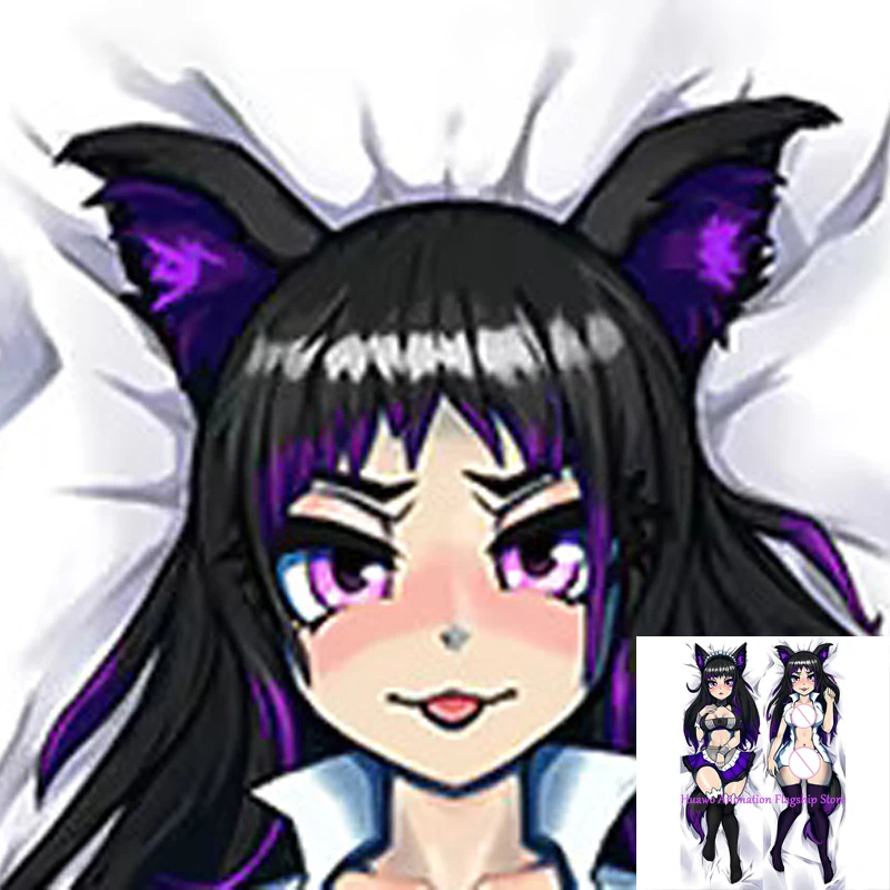 

Dakimakura Anime Pillow Cover Luci Everdragon Double Sided Print 2Way Cushion Cover Xmas Gifts