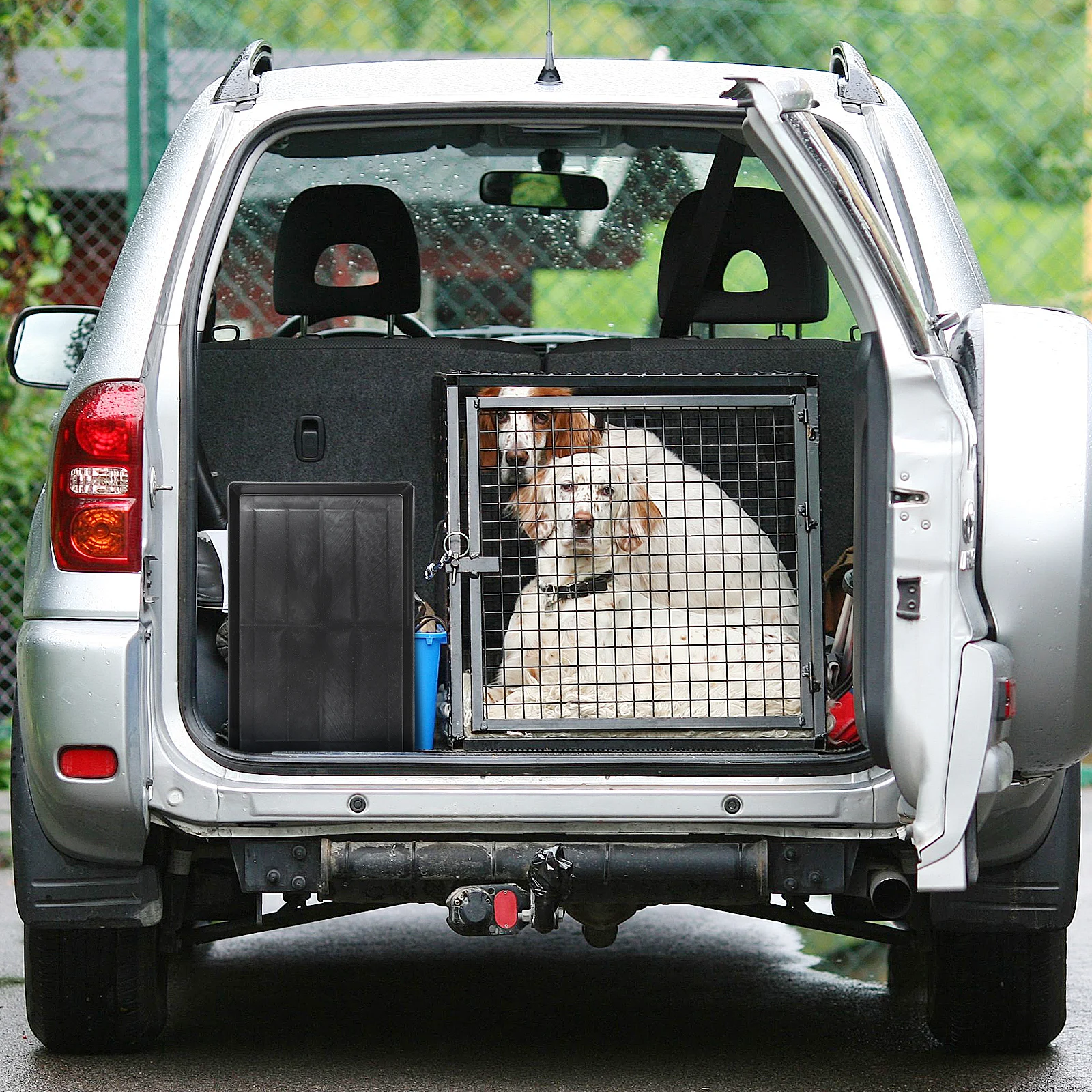 

2pcs Pet Tray Dog Crate Replacement Leakproof Durable Bird Cage Pan 44x29x3cm Easy Odor Resistant Practical Lightweight