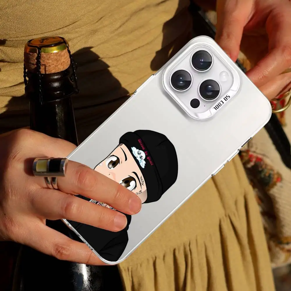 Rap Natanaels Cano Phone Case For IPhone 16 15 14 13 12 11 Pro Max Plus Color Shockproof Back Silver Cover