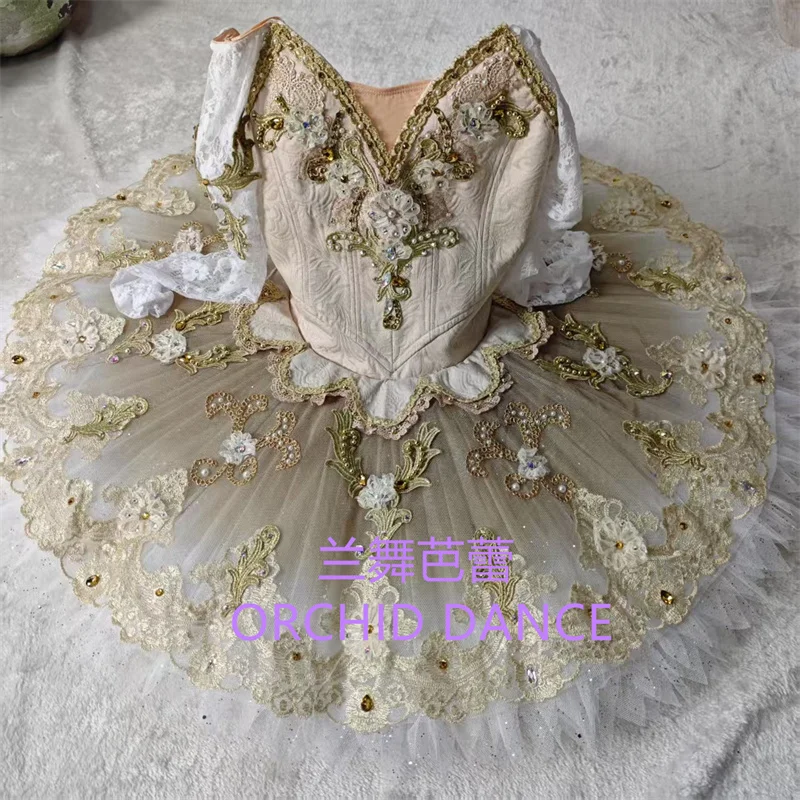 

BT01741 Professional Custom Size Custom Color Kids Girls Women Adult Yellow Ballet Tutu Costumes