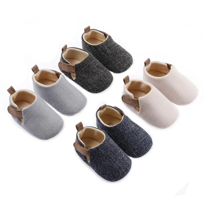 

1 Pairs Baby Shoes Soft Cow Leather Bebe Newborn Booties for Babies Infant Toddler Moccasins Slippers First Walkers 2024