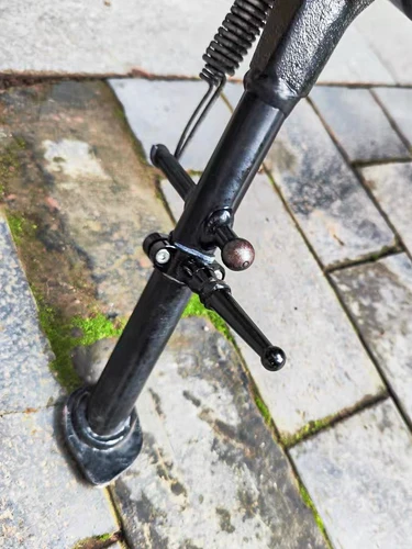 Imagen 2 del producto Kit de extensión de soporte lateral de motocicleta para uso Universal, pata de cabra de 18-21MM, herramienta auxiliar de Pedal de nariz