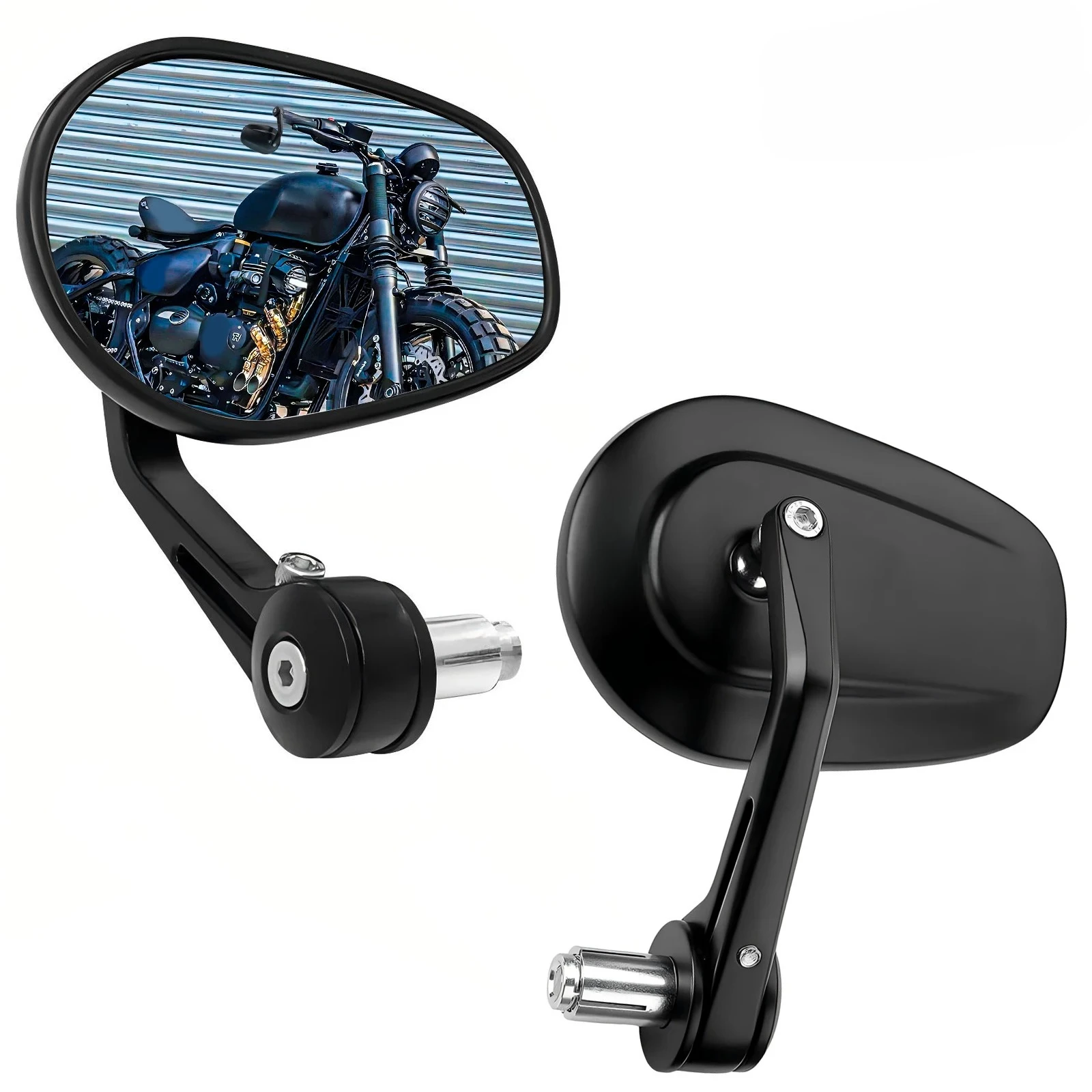 

7/8" Bar End Mirror E24 Motorcycle Rearview Mirror For Honda Grom CB1000R CB600F For BMW R1250GS R1200GS For Kawasaki Z1000 Z750