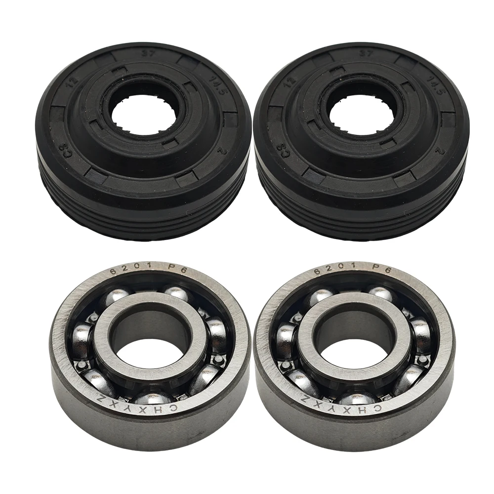 2 مجموعة كرنك تحمل مجموعة ختم الزيت ل Husqvarna 136 137 141 142 235 236 240 235e 240e 36 41 بالمنشار 530056363