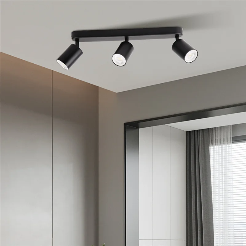

AA76-LED Anti-Glare Spotlight Chandelier Ceiling Lamp Bedroom Corridor Track Spot Light For Home And Decor