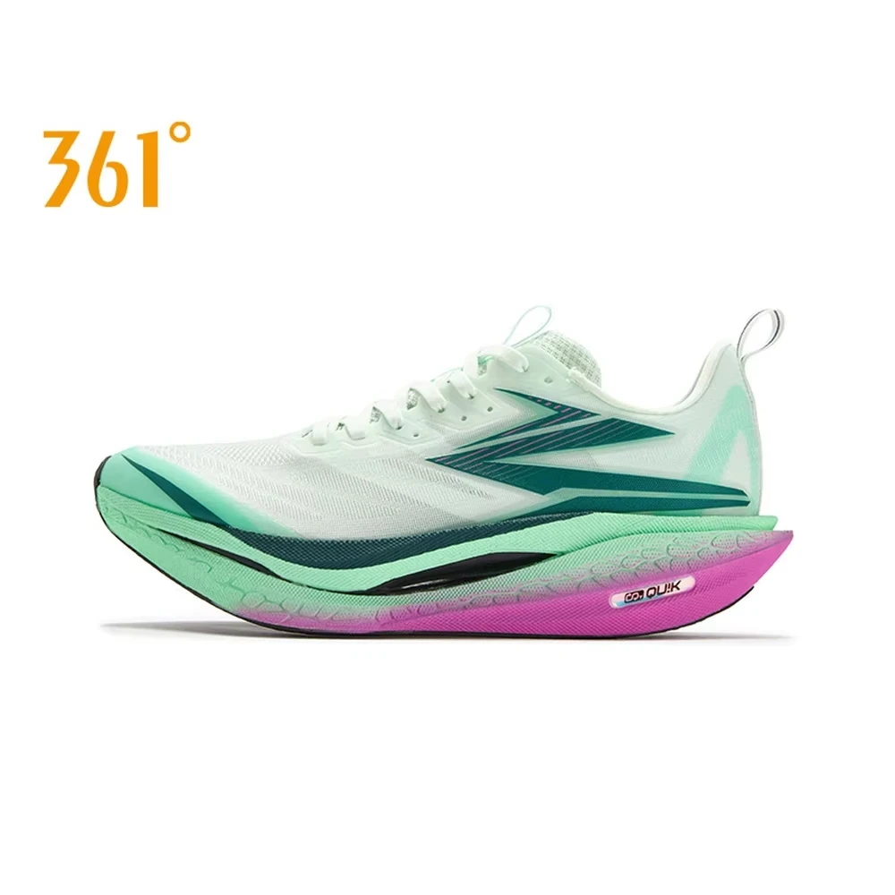 

361 ° Flame 4 ET Men's Running Shoes Racing Marathon Shock-absorbing Rebound Breathable Cushioning Male Sneakers 672612223