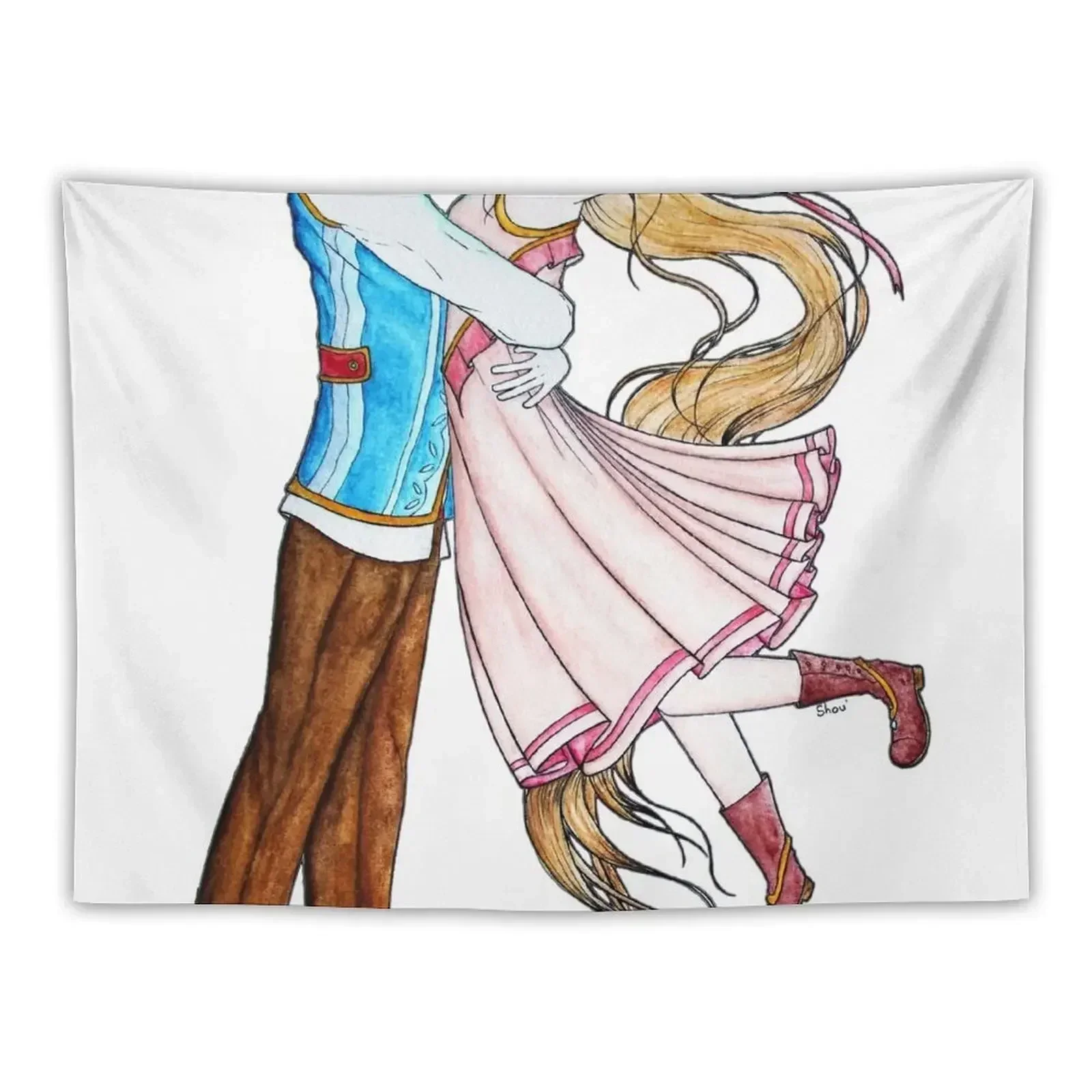 

The Kiss Tapestry For Bedroom Wallpaper Bedroom Wall Deco Tapestry